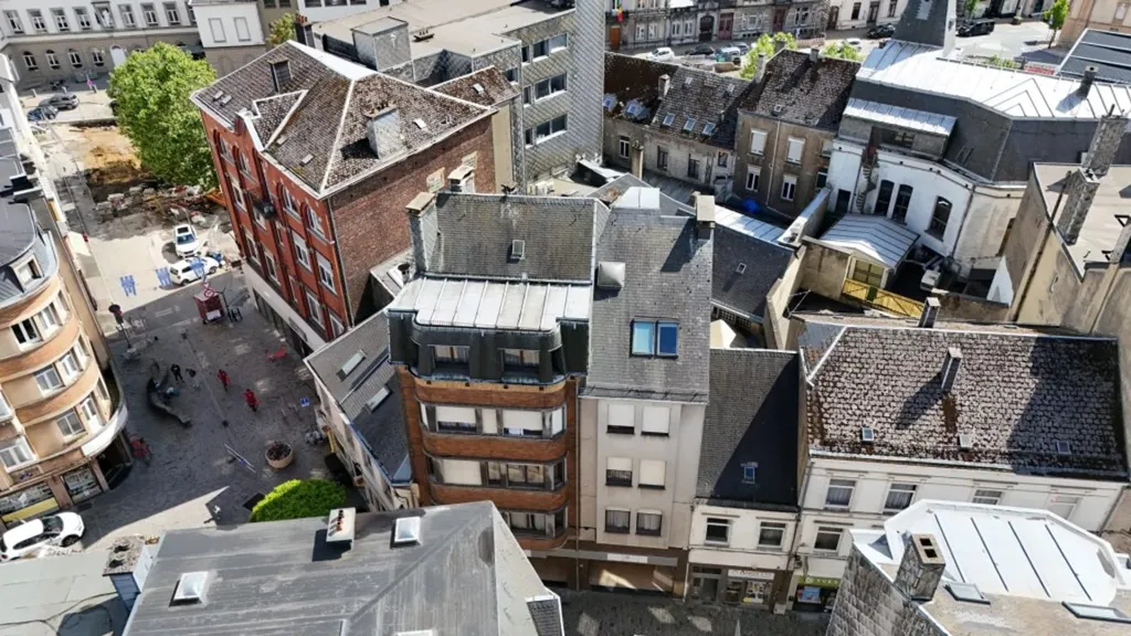 Vue aérienne - Appartement au Centre Ville d'Arlon