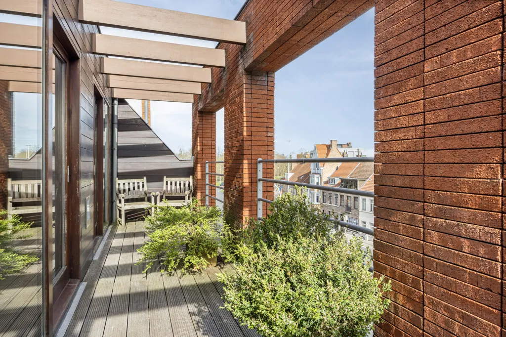 Balcon - Appartement Moderne avec Deux Terrasses à Bruges
