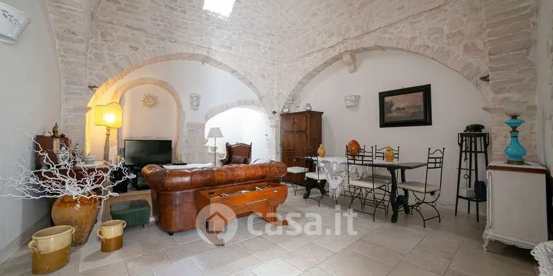 Living Room - Historic Palazzo with Panoramic View in Cisternino