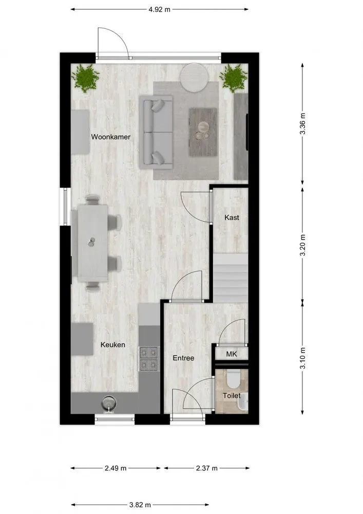 Plan - Sustainable Family Home with Garden in Hengelo