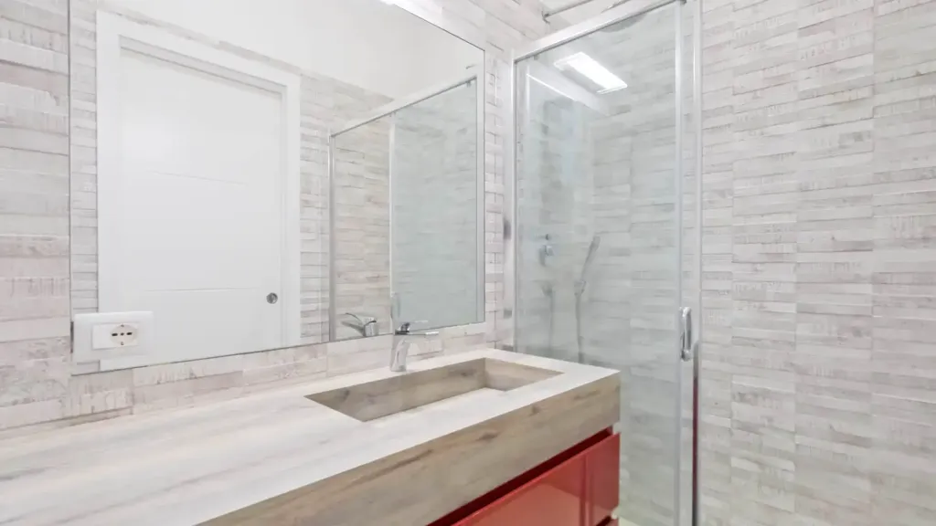 Salles de bain - Rustic-Style Apartment with Historic View in Florence