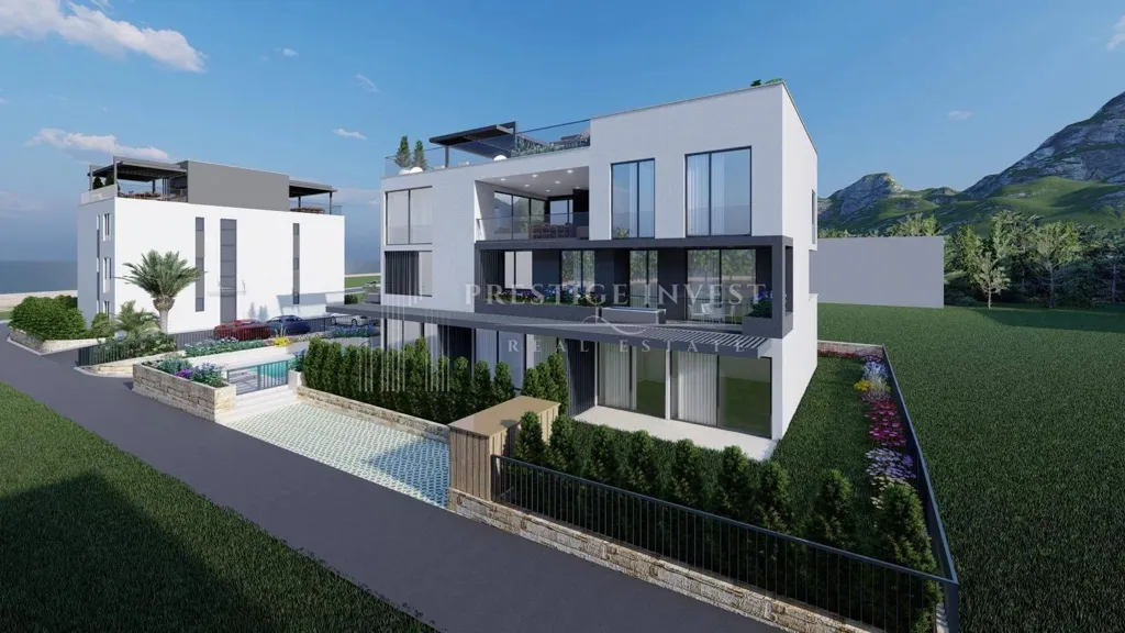 Modern Apartment with Sea View in Sukošan