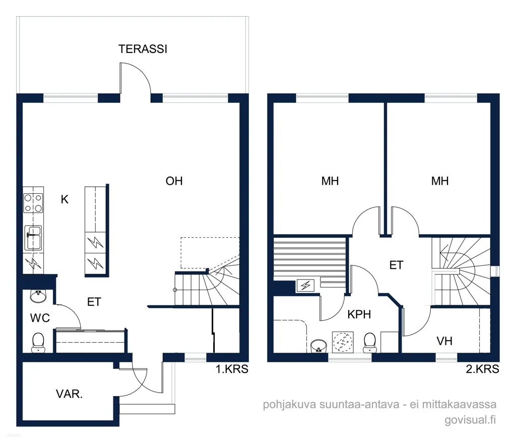Plan - Spacious Flat with Sauna in Latokaski, Espoo