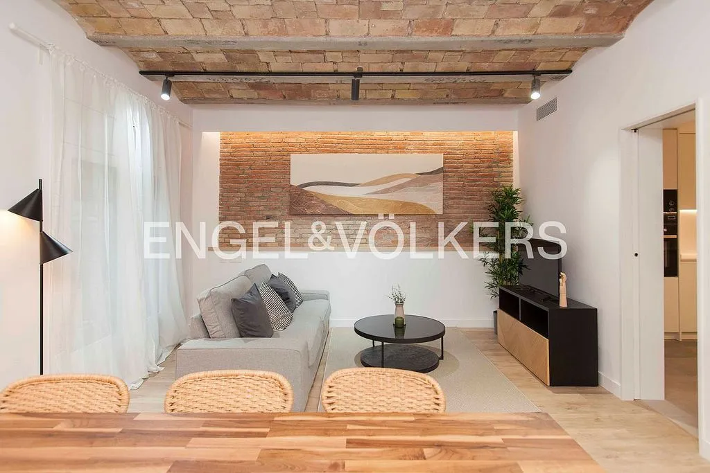 Söögituba - Reformed Apartment with Catalan Vault in El Putxet