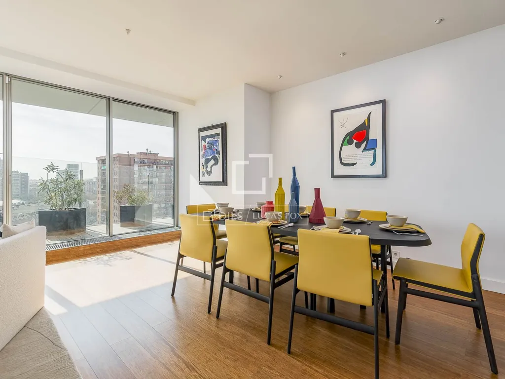 Söögituba - Luxury Flat with Rooftop Pool in Diagonal Mar, Barcelona