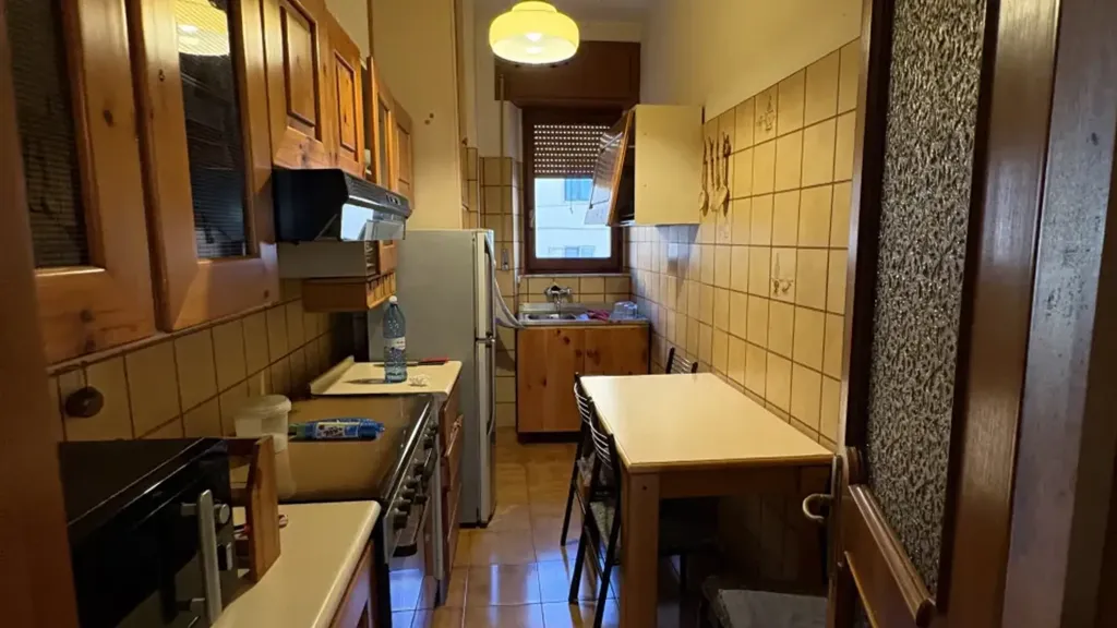 Kitchen - Bright Trilocale with Sea View in Catanzaro