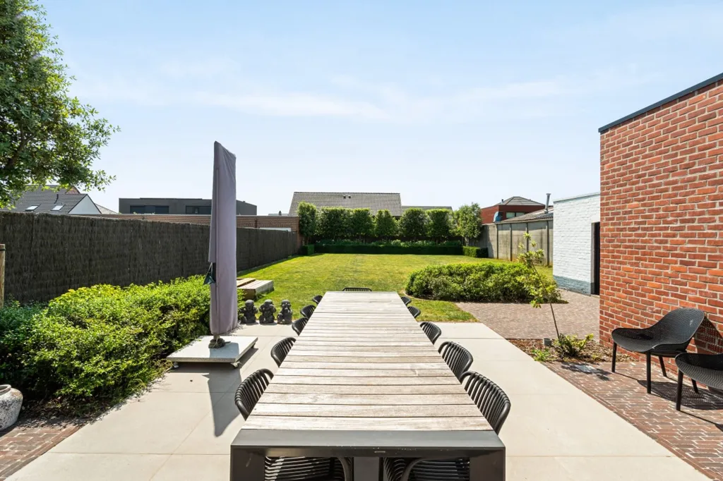Jardin - Maison 4 Façades avec Grand Jardin à Wielsbeke