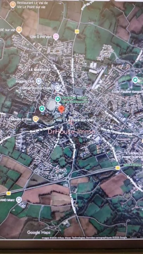 Terrain Viabilisé et Plat à Le Poiré-sur-Vie