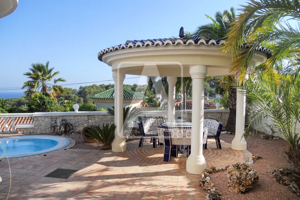 Terrasse - Luxury Villa with Sea Views in Benissa