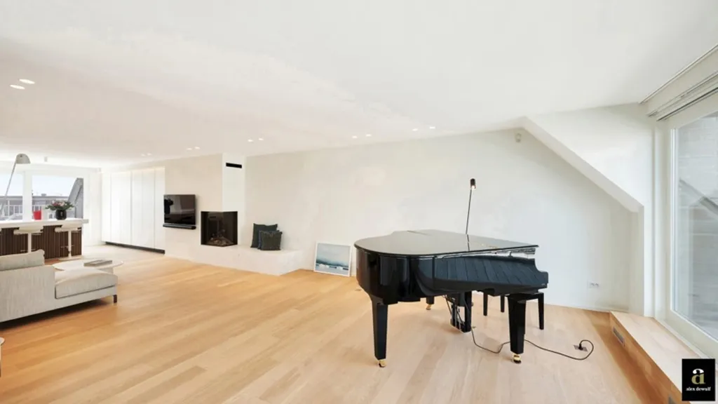 Séjour - Penthouse Ensoleillé avec Terrasses à Knokke