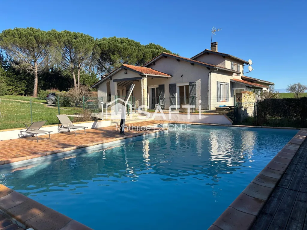 Bassein - Country House with Pool in Gers