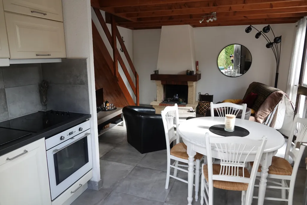 Salle à manger - Cottage avec Piscine et Tennis à Cabourg