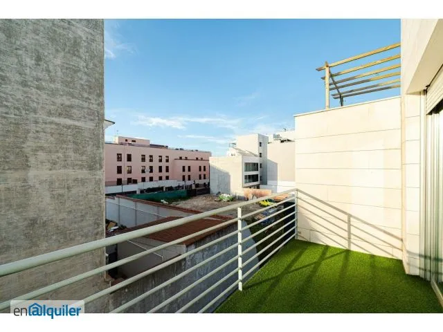 Balcony - Studio with Terrace in Salamanca, Madrid