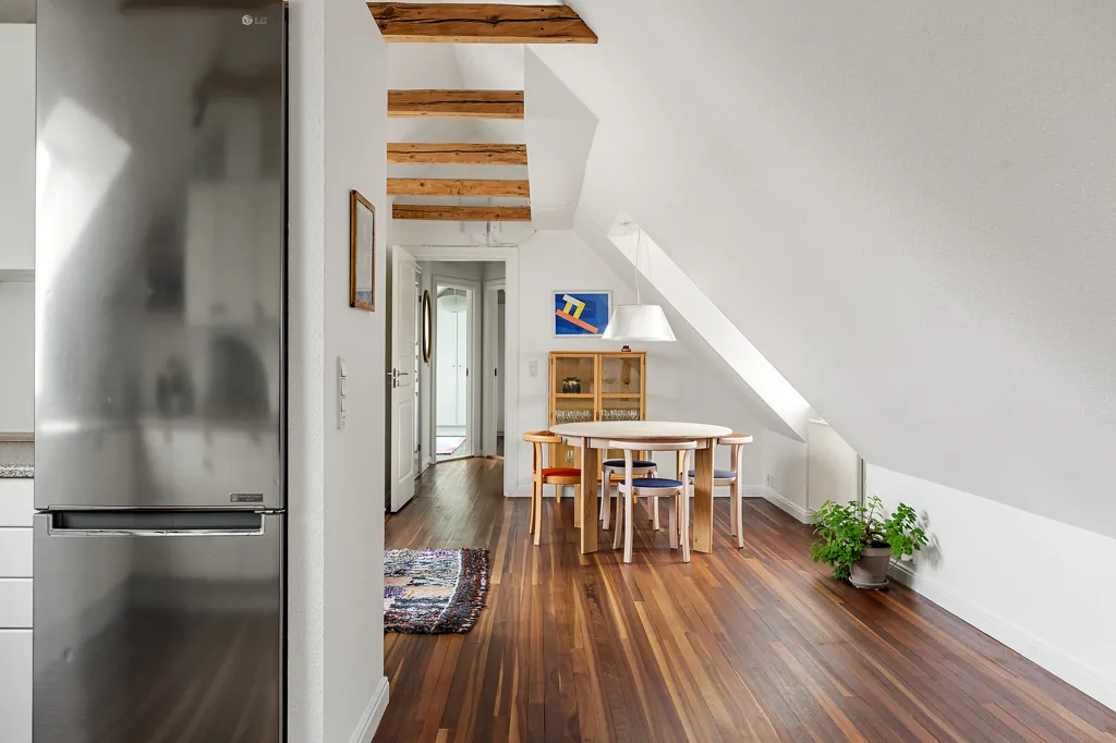 Cucina - Charming Penthouse with Views in Mølleengen