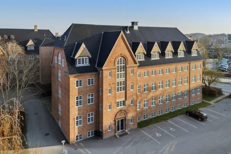 Õhuvaade - Historic Office Building with Elevator in Odense