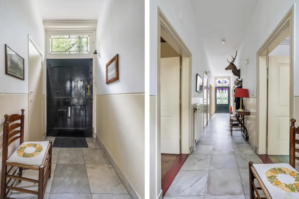 Hallway - Monumental Villa with Historical Charm in Breda