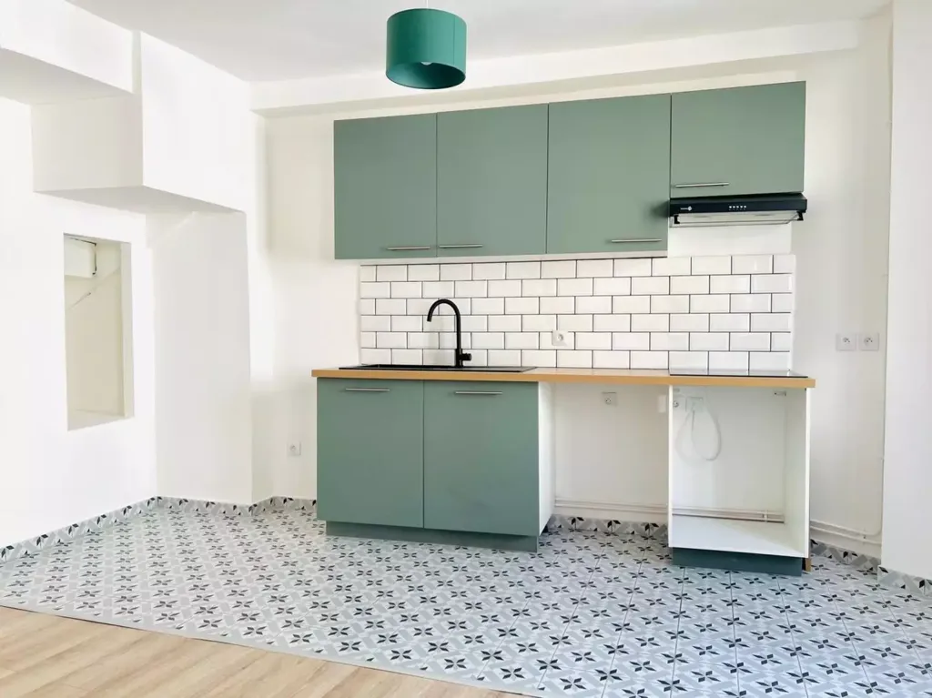 Cuisine - Duplex Rénové Proche des Transports à Choisy-le-Roi