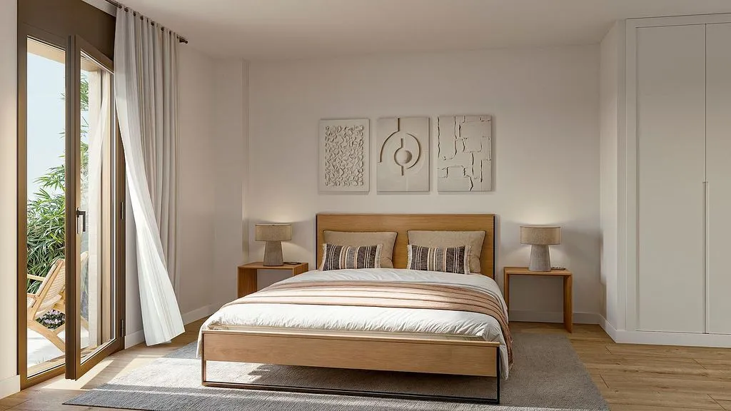 Chambres - New Flat with Pool in Cornellà Centre
