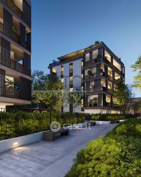 Jardin - Trilocale with 38m² Terrace in Bergamo