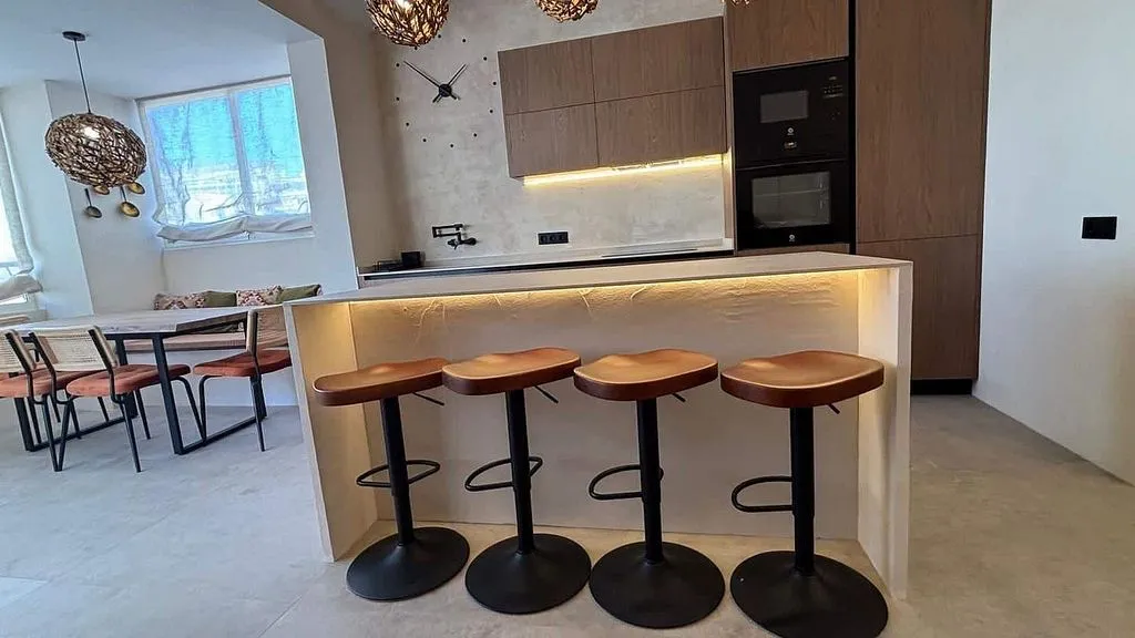 Köök - Luxury Penthouse with Terrace in Alicante Centre