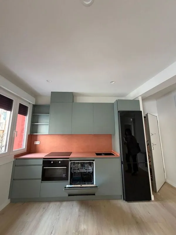 Cucina - Modernised Apartment with Balcony in Logroño
