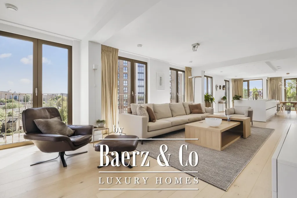 Séjour - Luxury Apartment with Balconies in Amstelveen