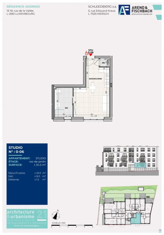 Plaan - Studio in Central Luxembourg