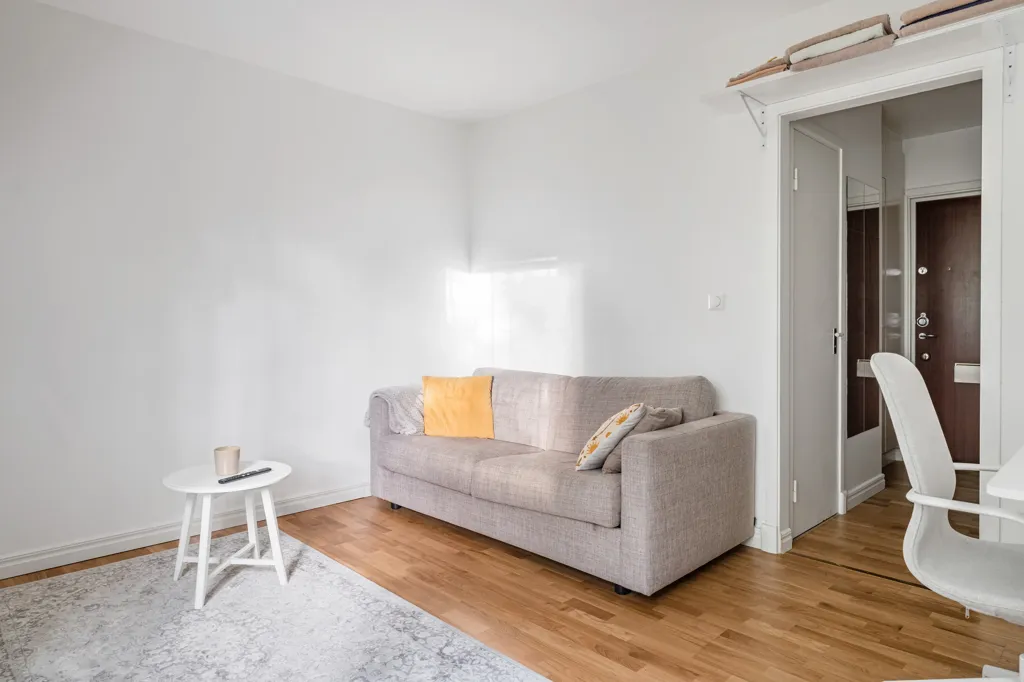 Soggiorno - Apartment with Forest View in Hägernäs
