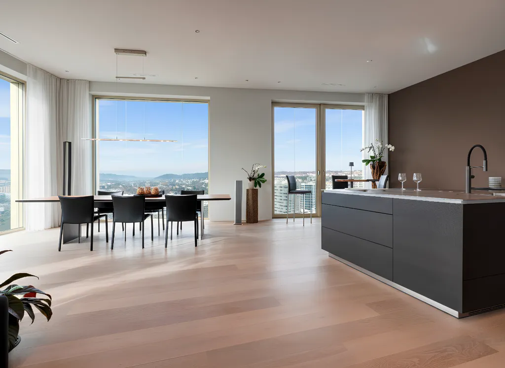 Cuisine - Penthouse with Panoramic Views in Zurich West