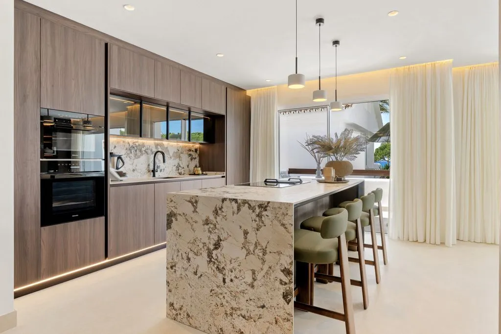 Köök - Luxury Flat with Sea View in Marbella