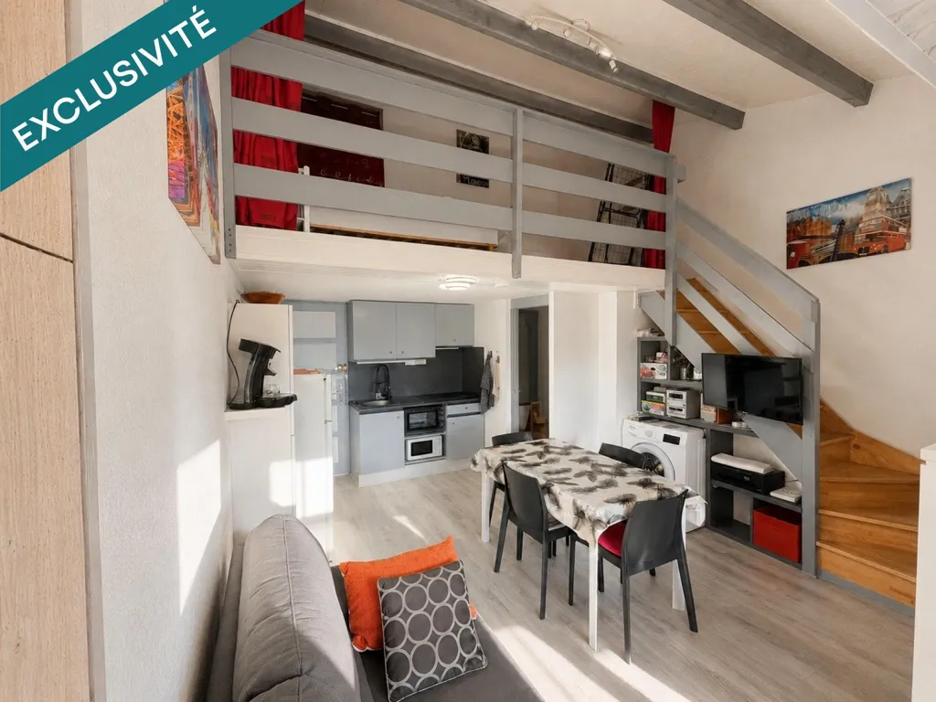 Soggiorno - Mezzanine Flat Near Beach in Le Barcarès