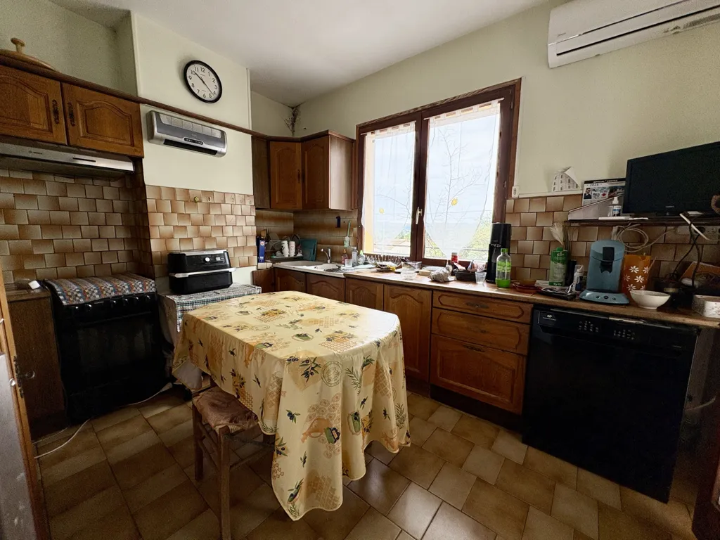 Kitchen - Villa with Three Apartments and Garden in Nice Area