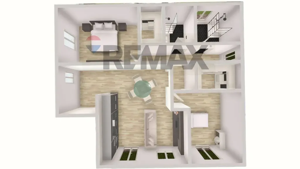 Floor Plan - Newly Built Apartment with Garden in Terranuova Bracciolini