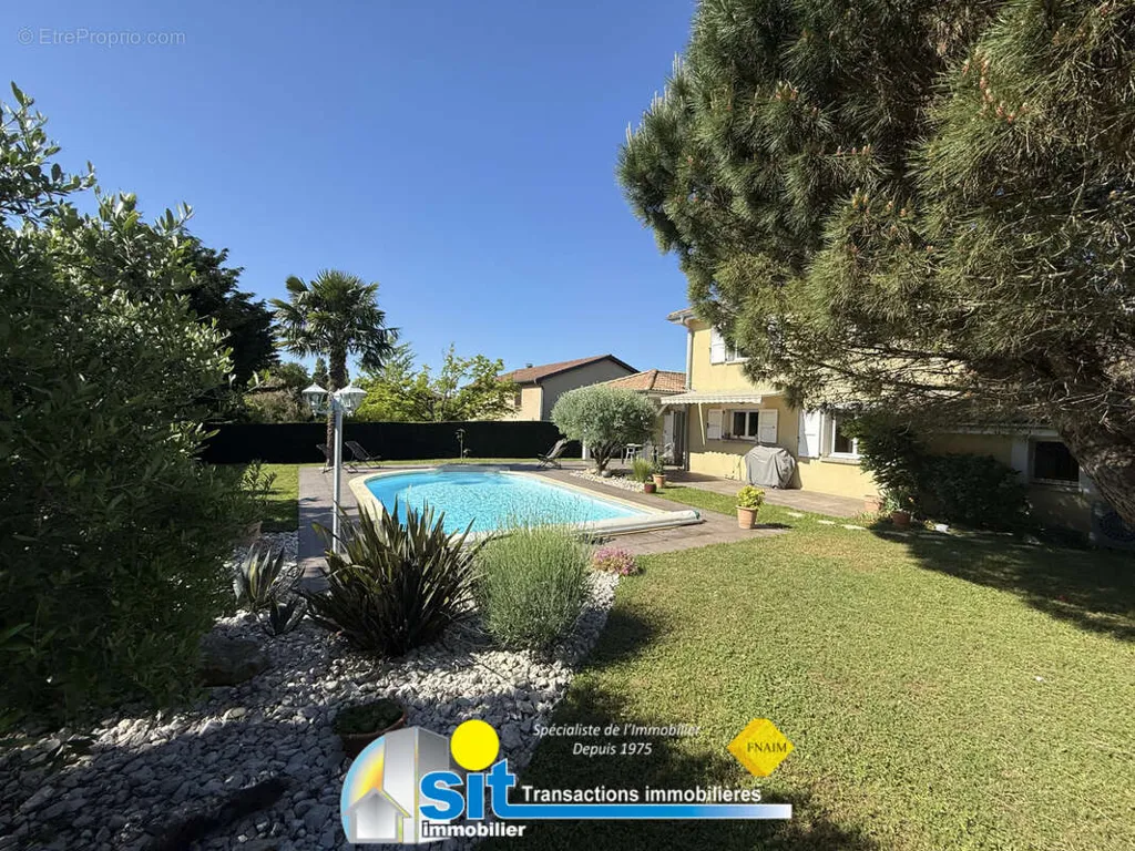 Piscine - Villa avec Piscine et Jardin à Reventin-Vaugris