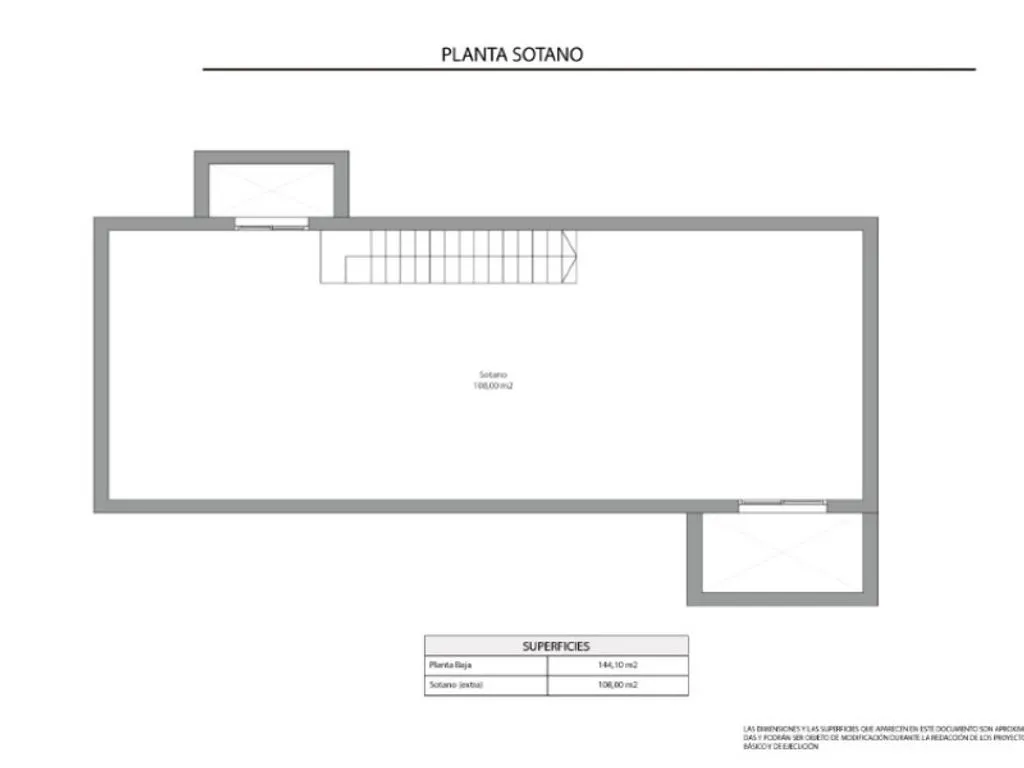 Plan - Newly Built Villa with Sea View in Finestrat