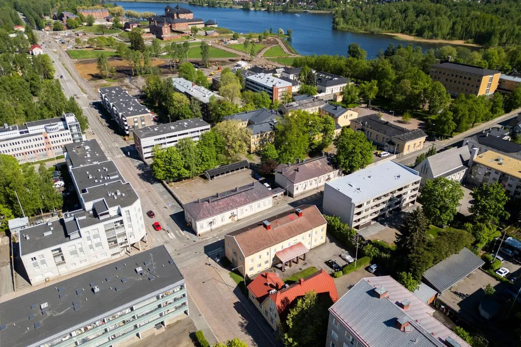 Vue aérienne - Appartement 2 pièces à Hämeenlinna