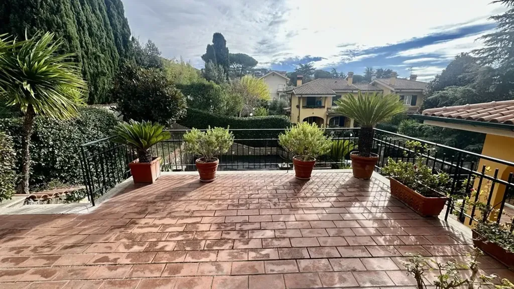 Terrasse - Bifamiliar Villa with Garden in Grottaferrata