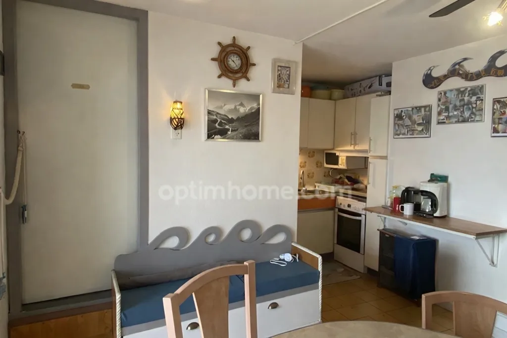 Sala da pranzo - Studio with Sea View in Residenza with Gardien