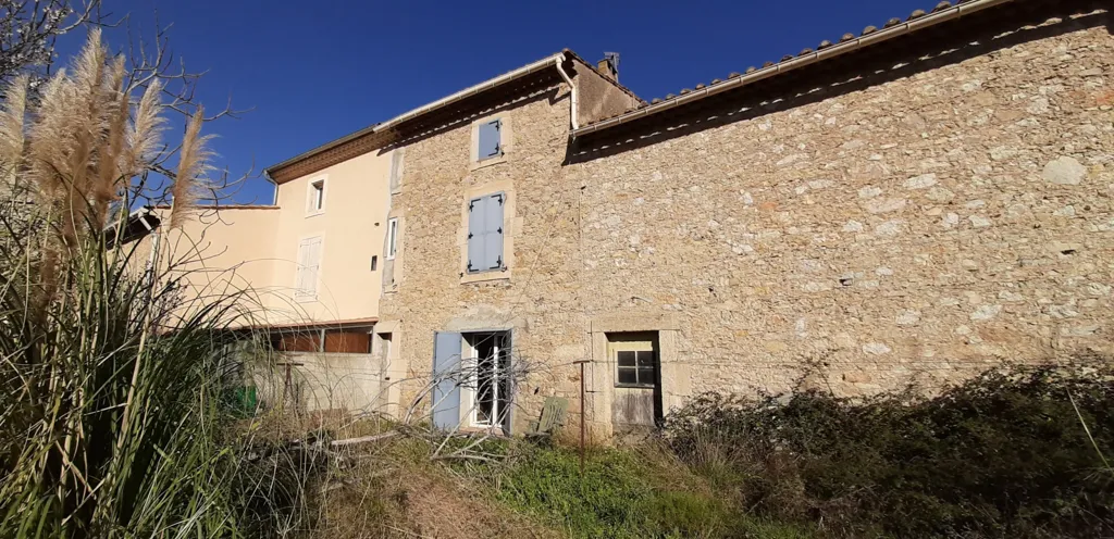 Exterior - Stone House with Garden in Canet d'Aude