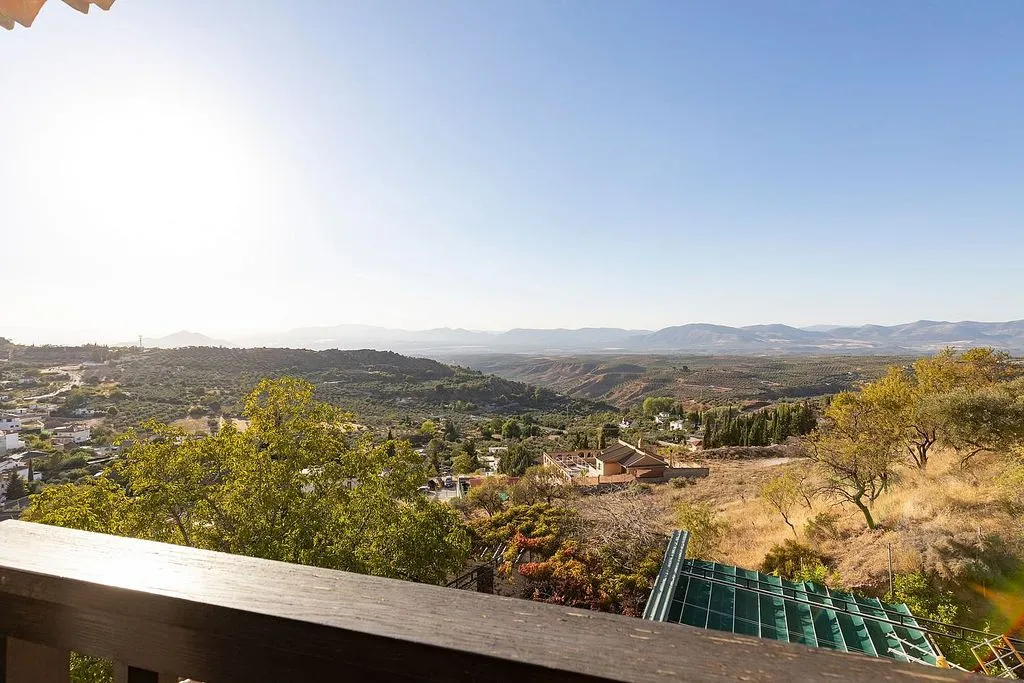 Balcon - Chalet with Pool and Terrace in Nívar