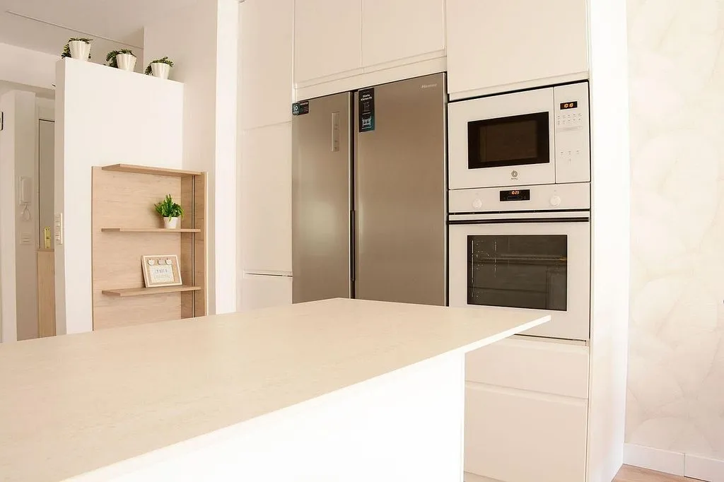 Köök - Apartment with Terrace in Madrid Río