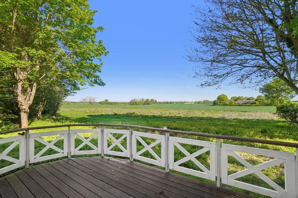 Terrass - Renovated Rectory with Forest View in Hvedstrup