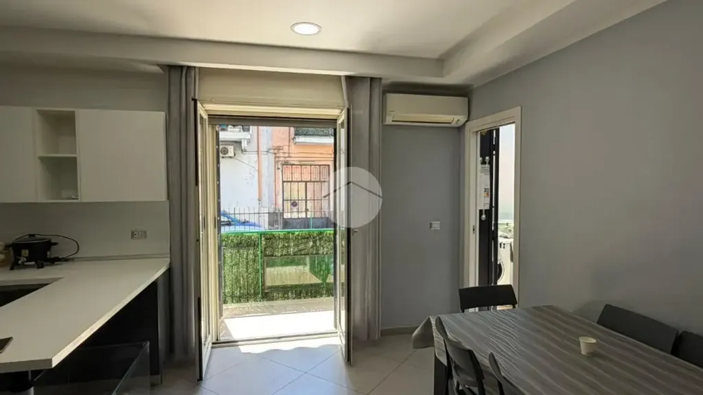 Söögituba - Three-Bedroom Apartment with Balcony in Naples
