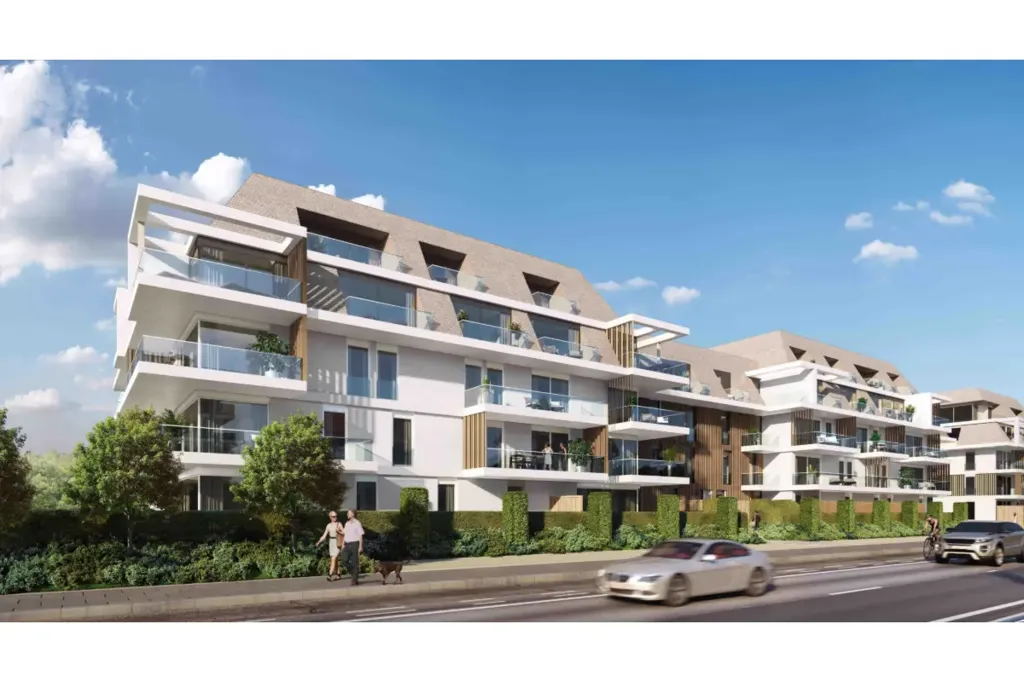 New Apartment with Spacious Terrace in Nieuwpoort