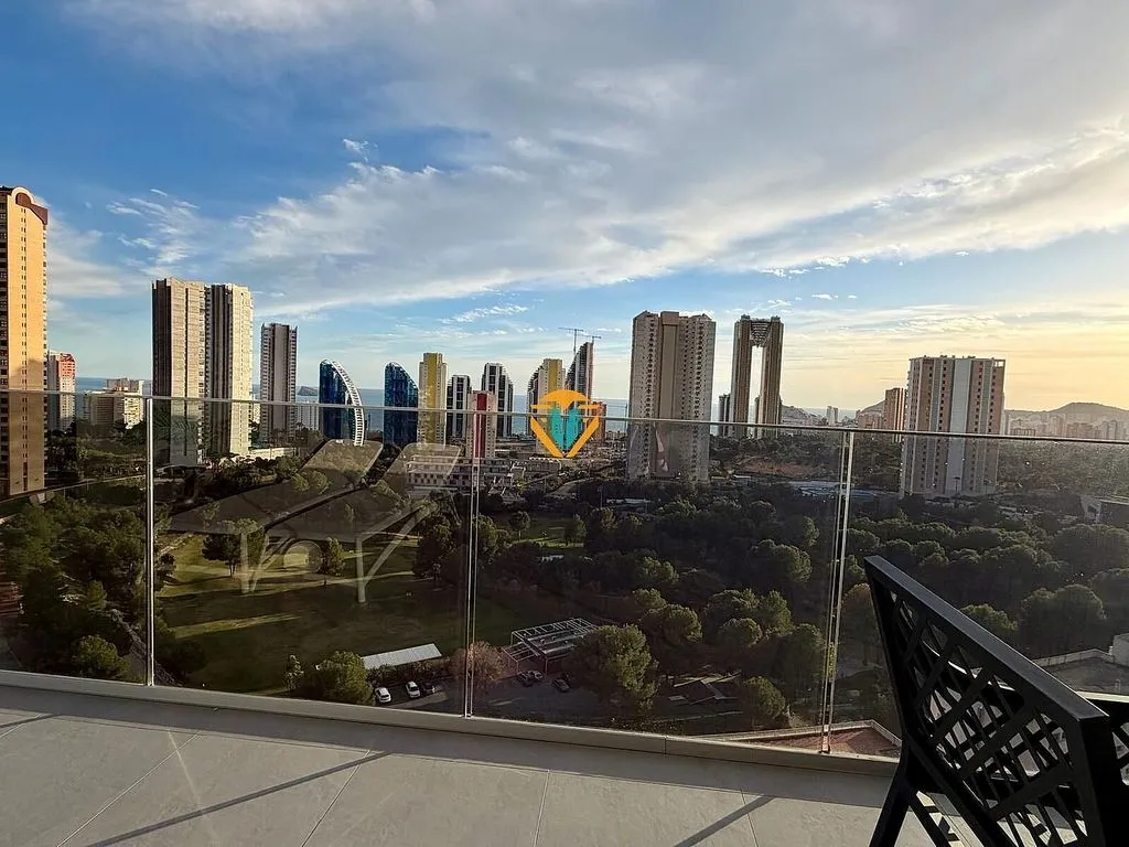 Balcony - Apartment with Pool and Terrace in Benidorm