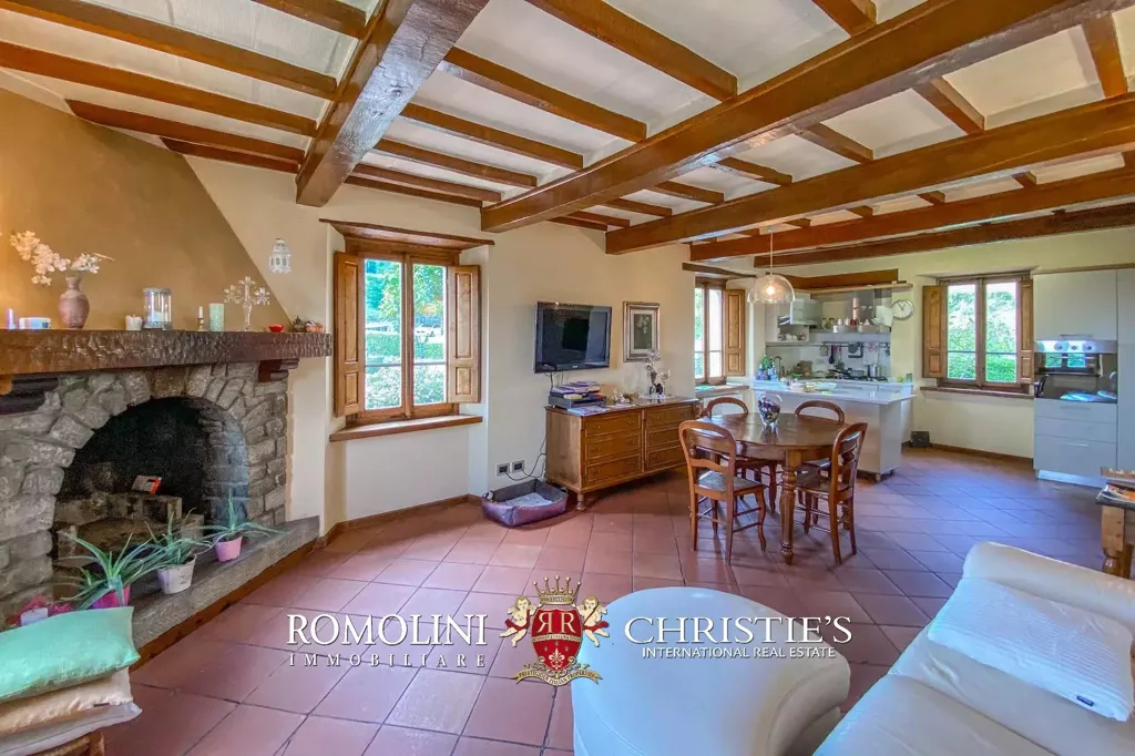 Söögituba - Country House with Panoramic View near Caprese Michelangelo