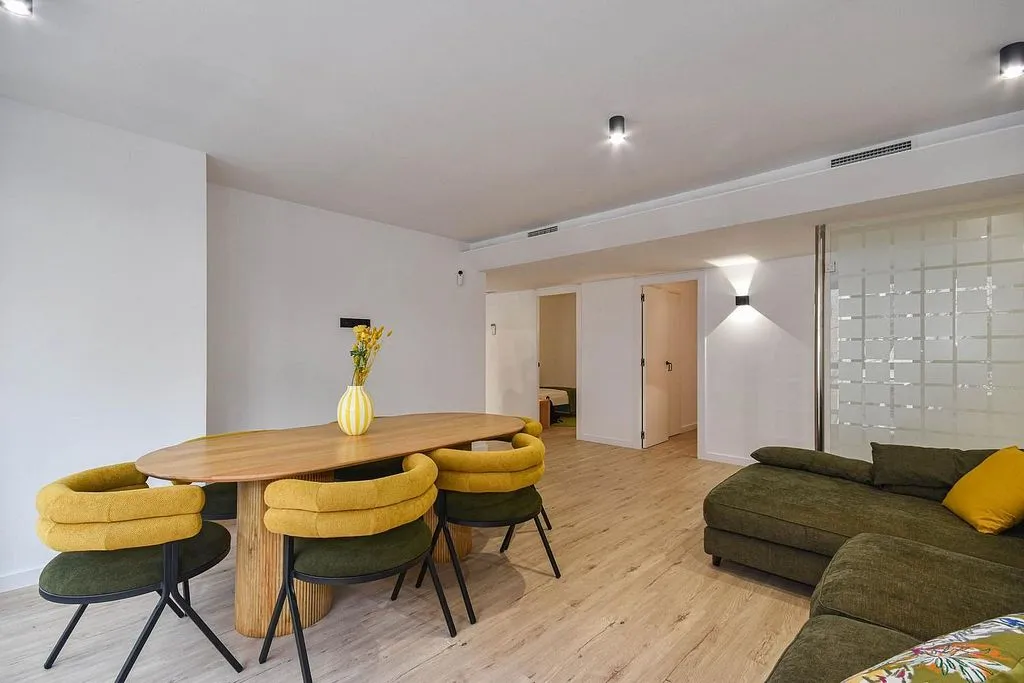 Séjour - Apartment with Balcony in Sarrià, Barcelona