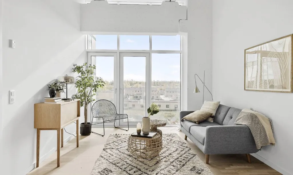 Séjour - 3-Bedroom Apartment in Helsingør