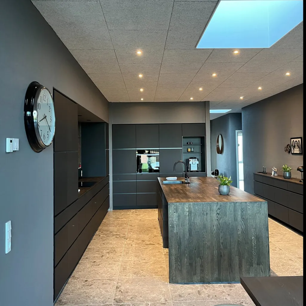 Kitchen - Newly Built Villa with Large Terrace in Viborg