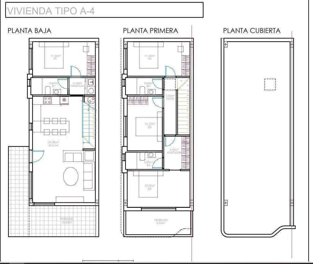 Duplex with Pool in El Hornillo, Águilas